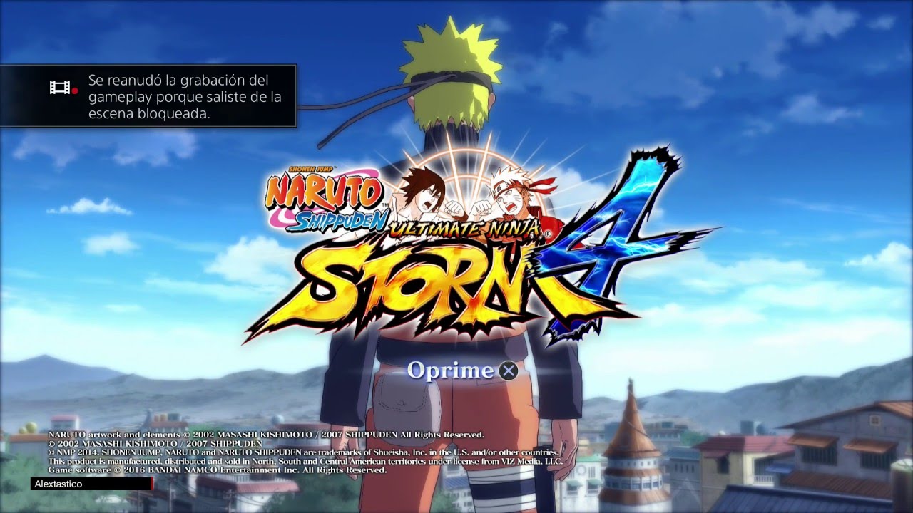Naruto Shippuden: Ultimate Ninja Storm 4 - Modo Historia - Parte 1 en español latino HD
