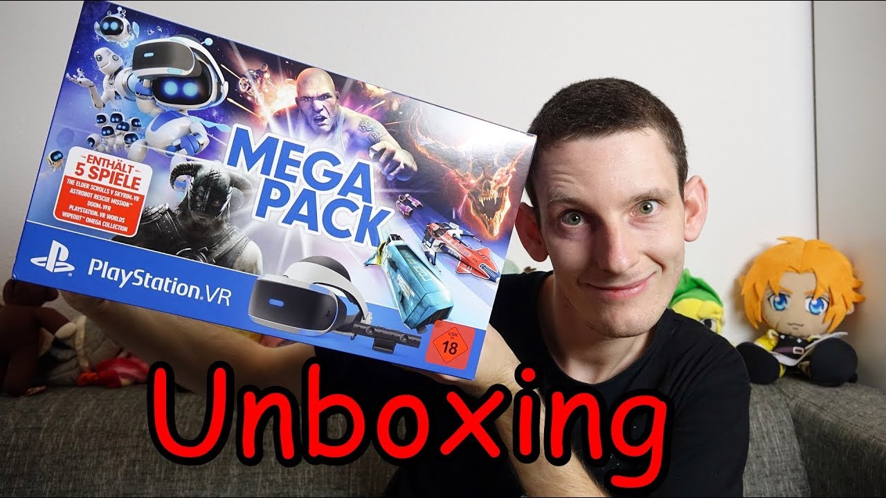 Playstation VR Mega Pack Unboxing ( PS4 ) - Deutsch