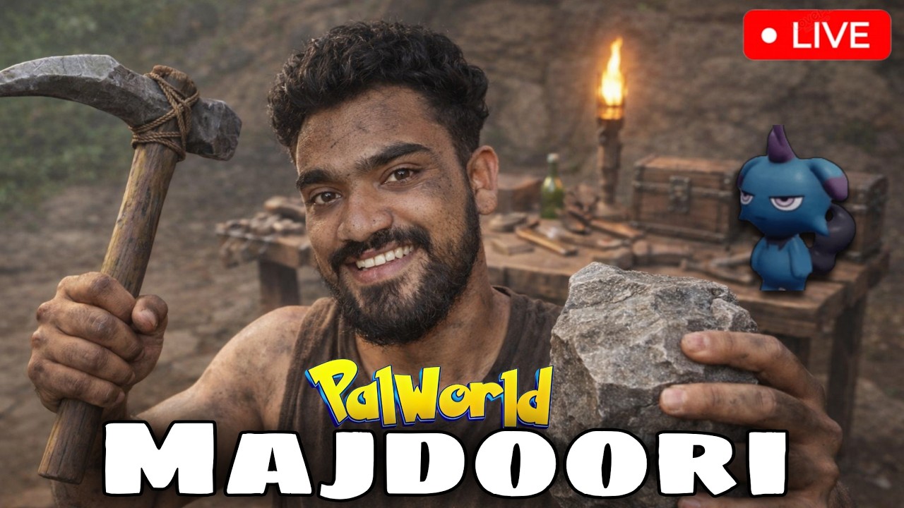 Palworld | Day 5 | Let's Go Majdoor is Back #palworld #palworldgame #palworldgameplay #livestream