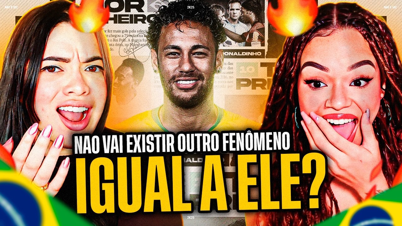 O quão GRANDE foi Neymar Jr? | NAT e VIC MV [REACT]