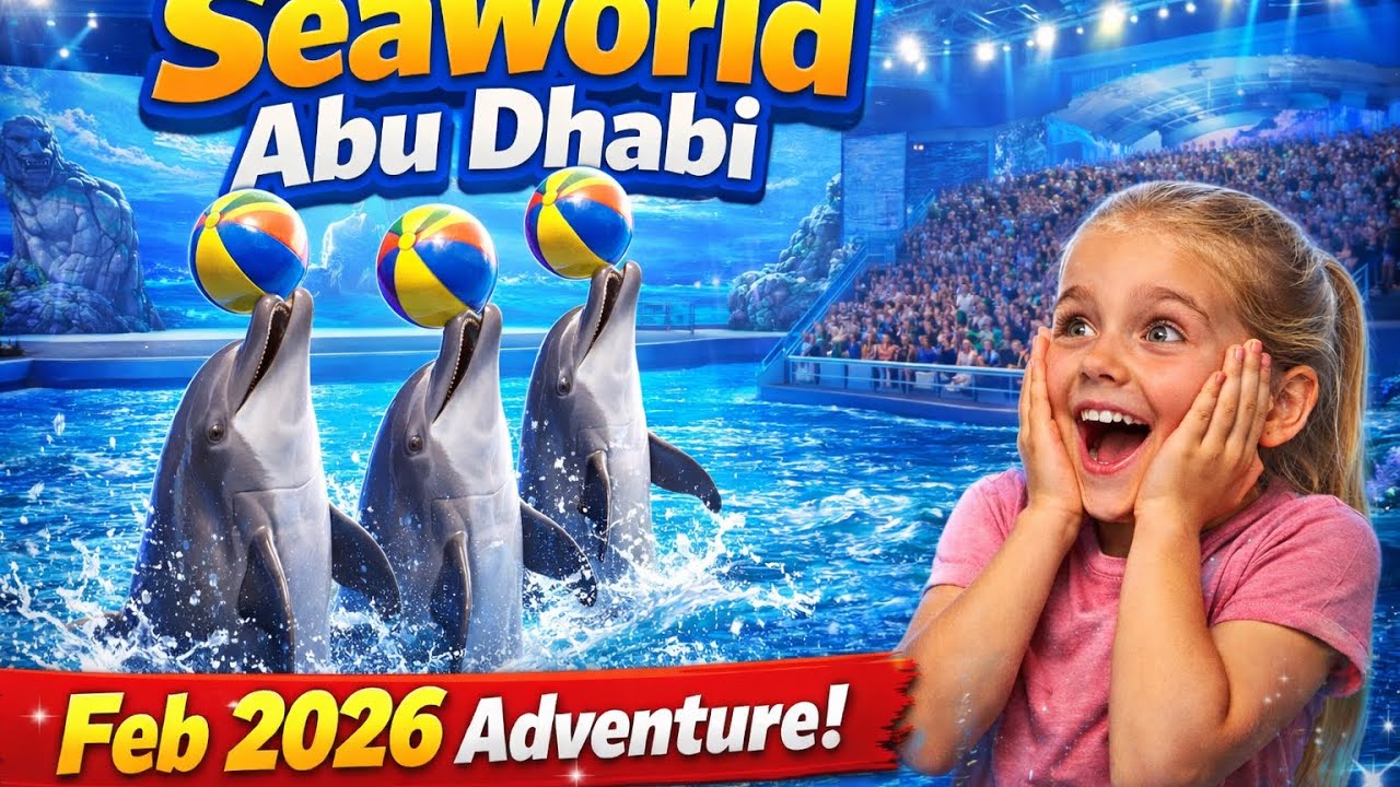 Dolphin Show at SeaWorld Abu Dhabi – February 2026