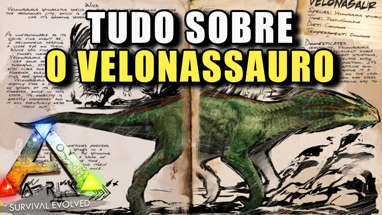 ARKDEX - VELONASSAURO - VELONASAUR - ARK Survival Evolved