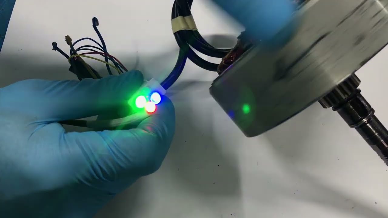 Hall Sensor Tester - USB Powered.    Ebike Hub Motor Sensor Tester