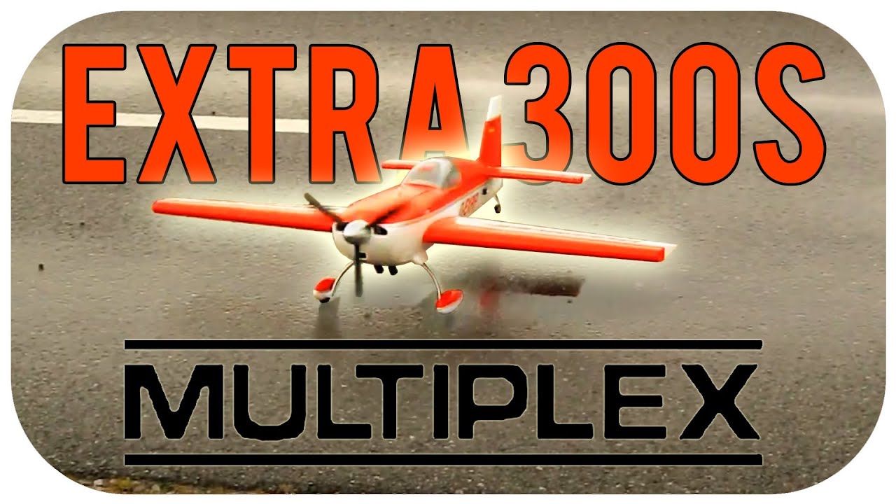 New Hitec/Multiplex Extra 300 S (unboxing and flying) Weekender P2GO