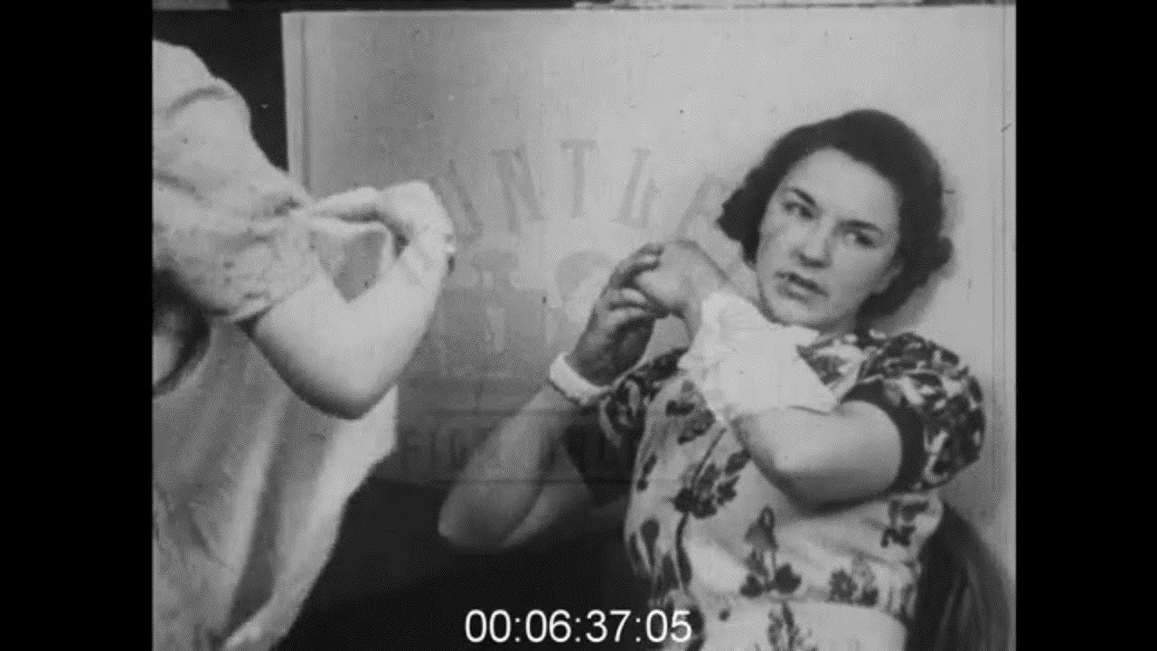 First Aid Training for Air Raid Precautions, U.K. 1940s - Film 1006034