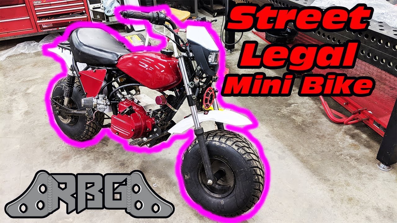Street Legal Mini Bike Ep3 ~ Test Ride
