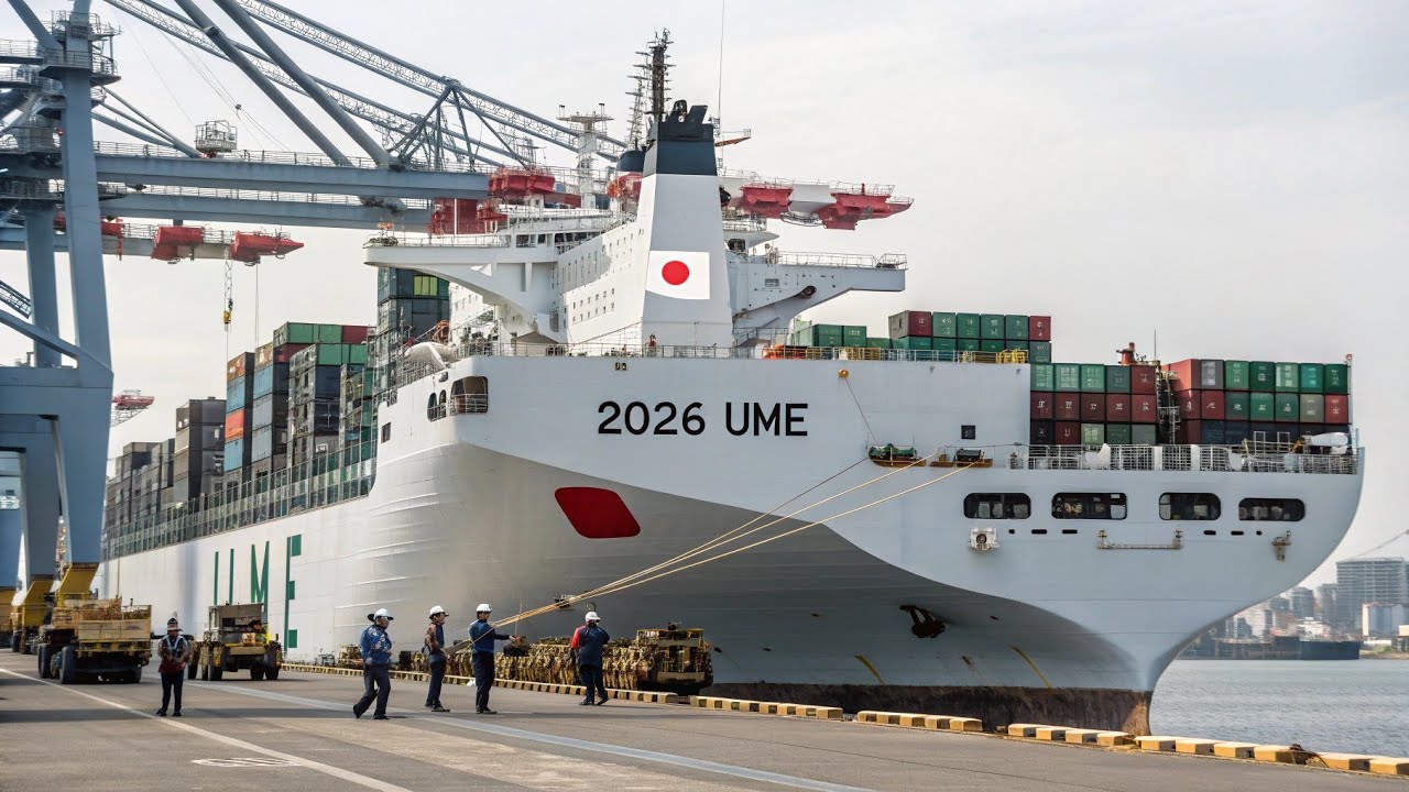 【衝撃の未来空母】2026年型「梅（Ume）」航空母艦｜次世代海軍力の全貌が明らかに！