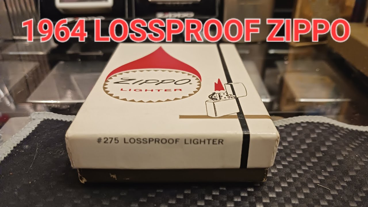 1964 CUMMINS MARINE DIESELS LOSSPROOF ZIPPO