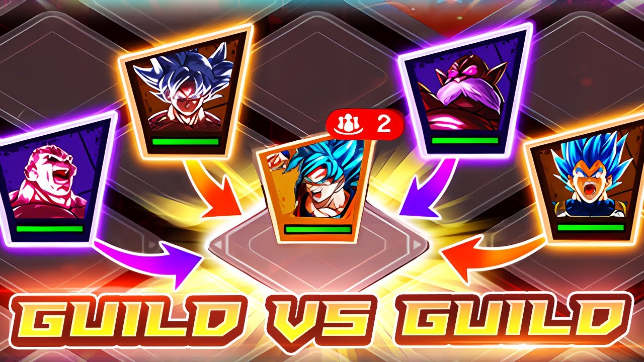 PLAYING THE NEW GUILD VS GUILD MODE FOR THE FIRST TIME! | Dragon Ball Legends