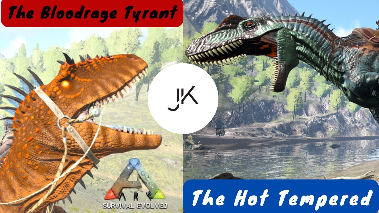 The Bloodrage Tyrant and The Hot Tempered | Ark: Survival Evolved - The Island