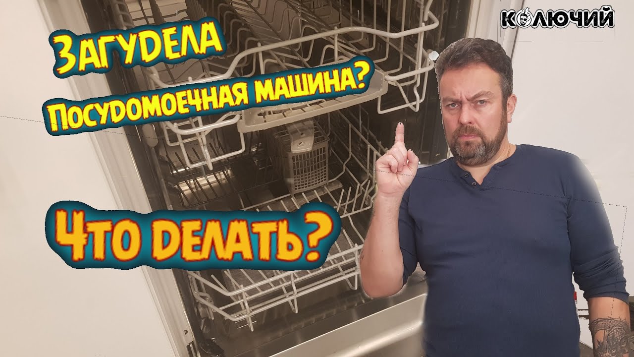 Загудела посудомоечная машина? Что делать? (не реклама!)