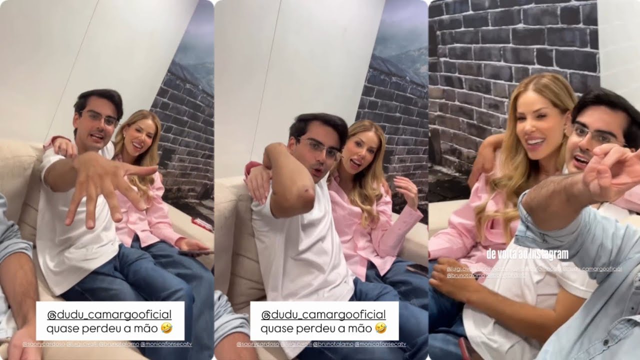 DUDU E SAORY JUNTINHOS NOS | BASTIDORES 