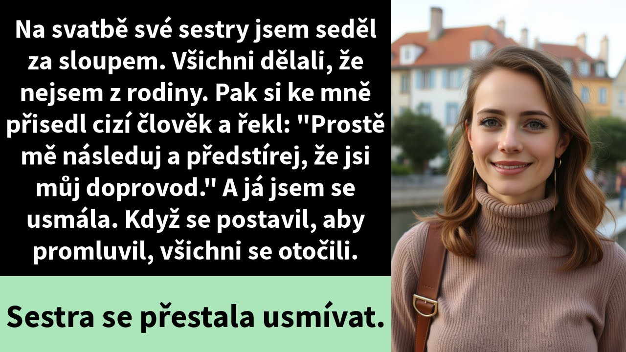 Na svatbě své sestry jsem seděl za sloupem. Všichni dělali, že nejsem z rodiny.