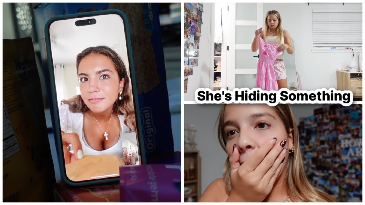 I Know She's Hiding  Something ... But She Won't Say It ..| VLOG#2123