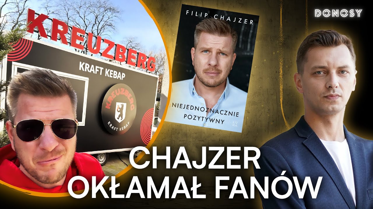 CHAJZER OKŁAMAŁ FAN&Oacute;W W SPRAWIE KEBABA. RECENZJA KSIĄŻKI
