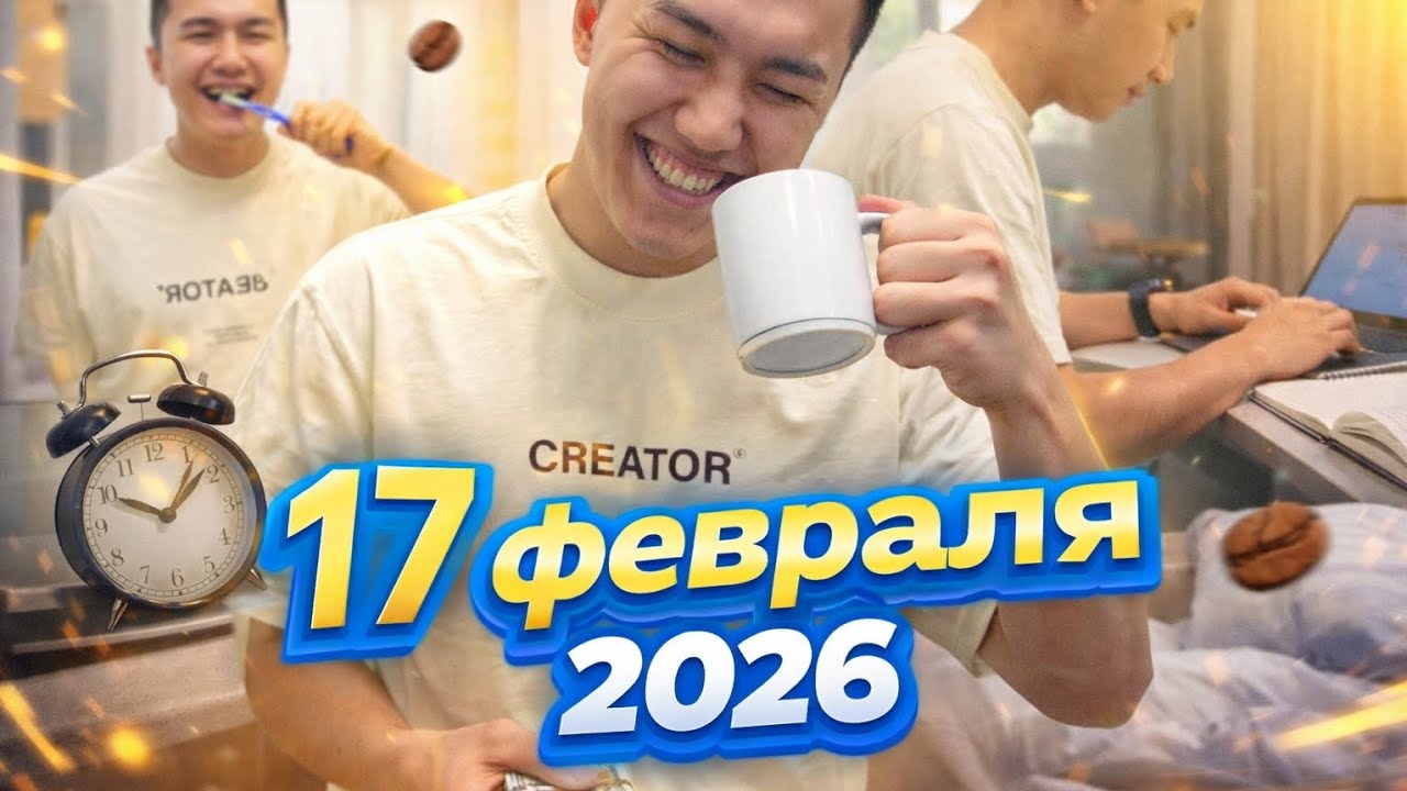 Без мотивации. Только система. Мой день 17feb 2026