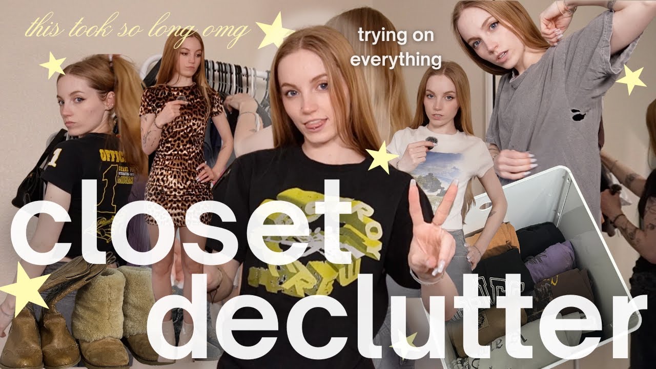 going through my closet, wardrobe refresh and declutter ☆