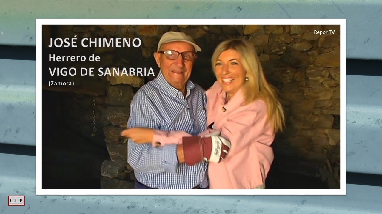 Vigo de Sanabria (Zamora). José Chimeno, herrero (repor TV)