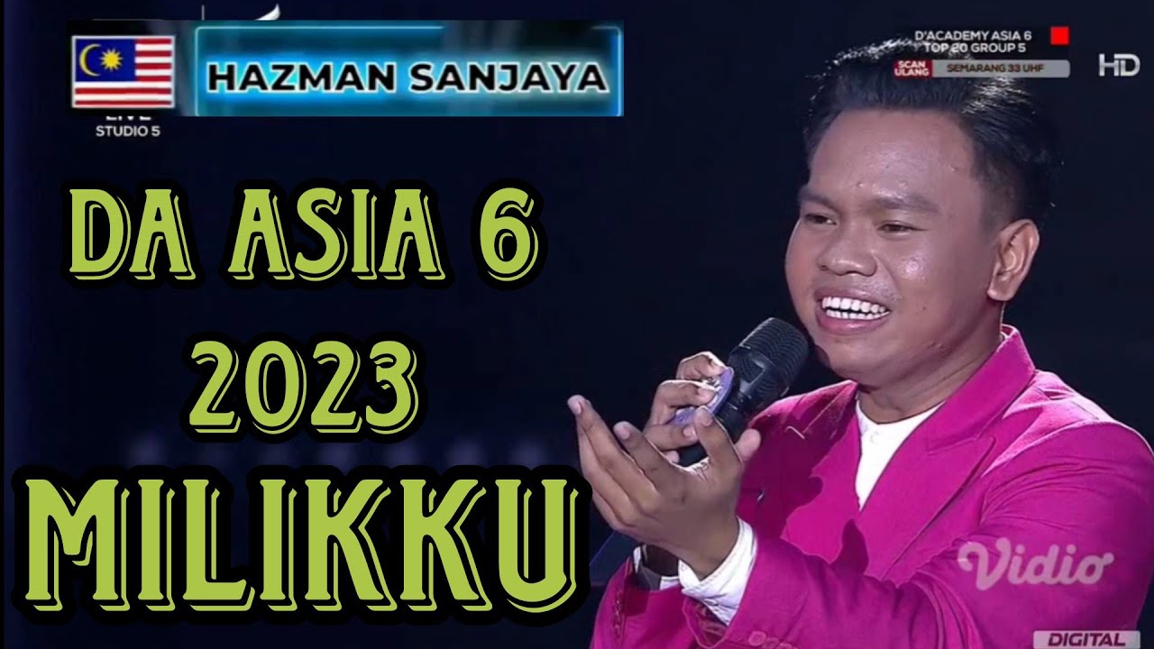 full komentar + lagu Hazman milikku da asia6 2023 malaysia lincah dan gesit pindahan dangdut ke rege