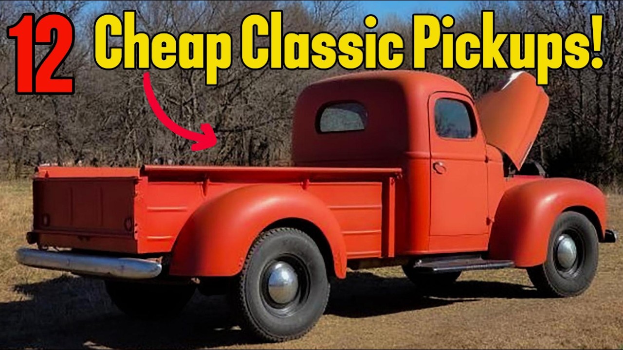 12 самых доступных классических пикапов &ndash; скрытые жемчужины Craigslist!