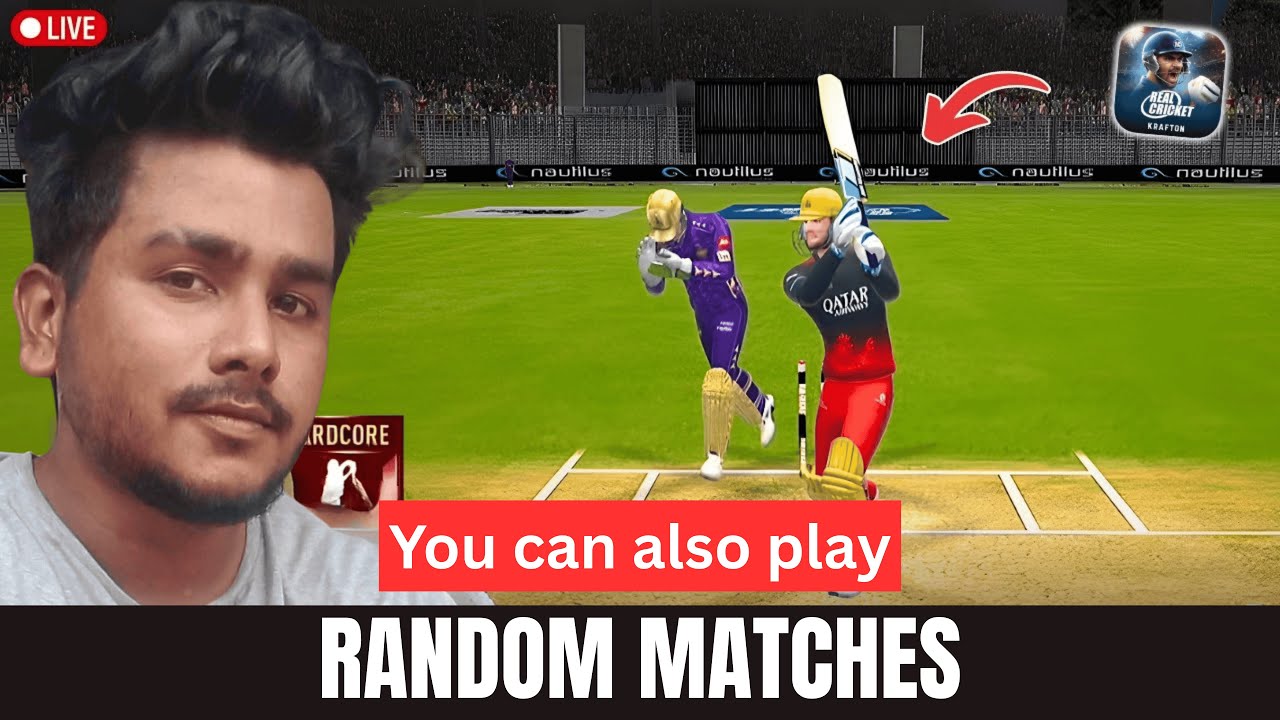 Playing Real Cricket with @DeleteEdits45 😃 | 