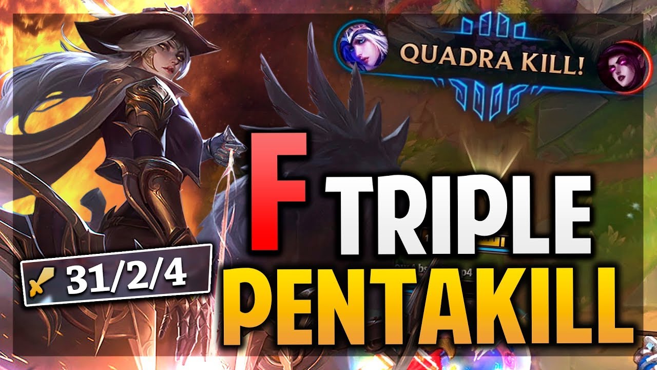 ¡ASHE HIGH NOON! | CASI TRIPLE PENTAKILL! | League of Legends