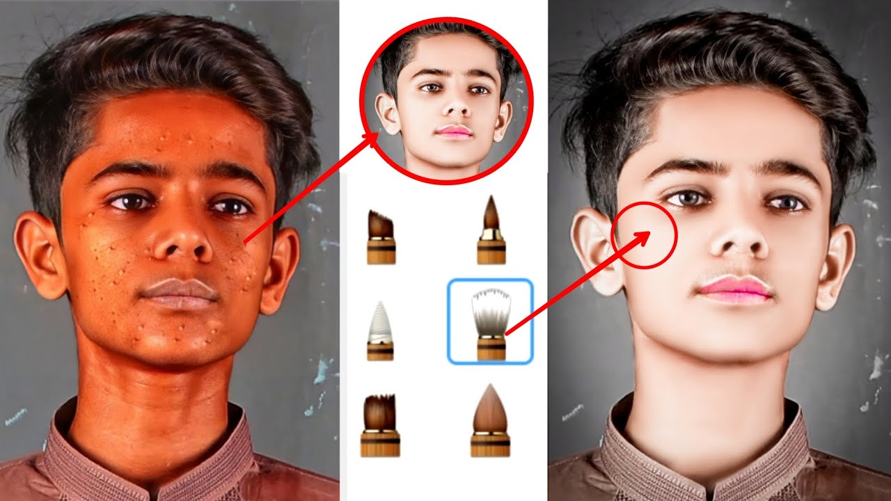 Face Smooth New Trick - Autodesk Sketchbook Photo Editing