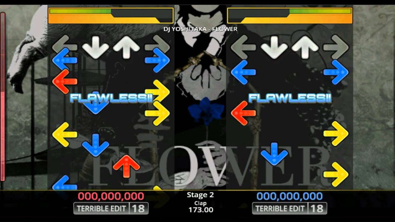 [TERRIBLE DDR EDIT] FLOWER / DJ YOSHITAKA (Lv. 18)