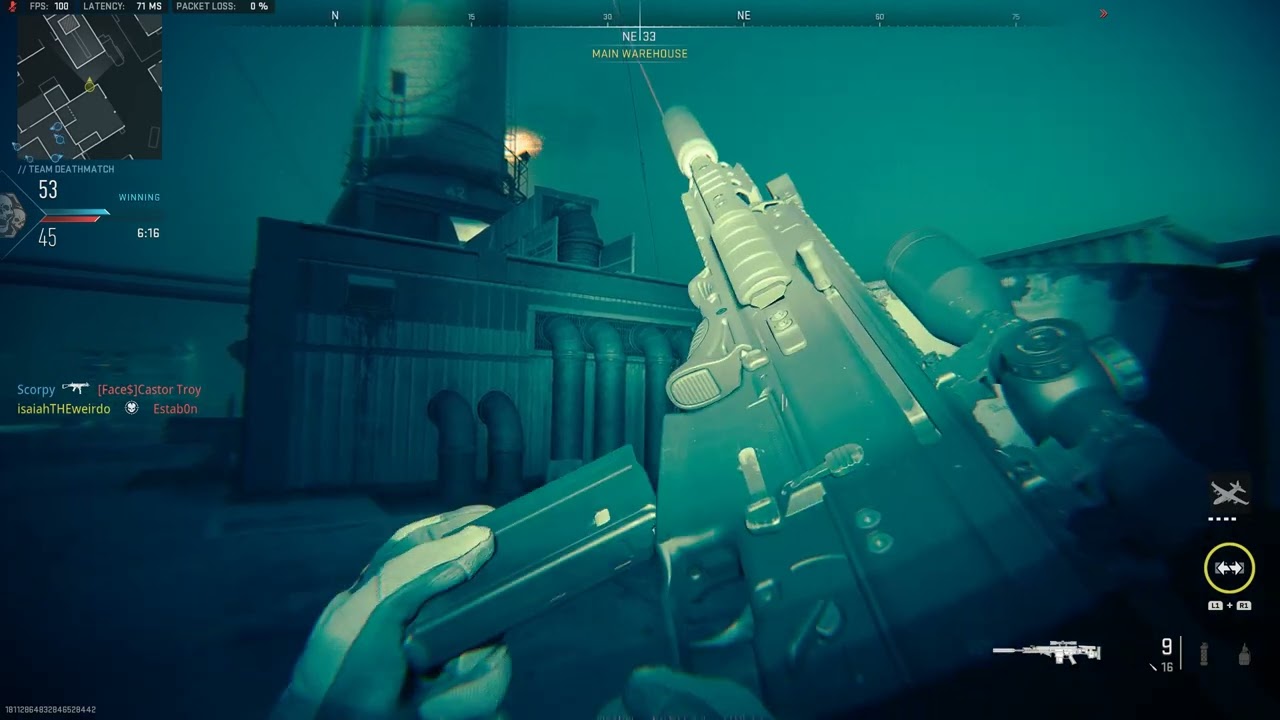 NVG mode goes hard