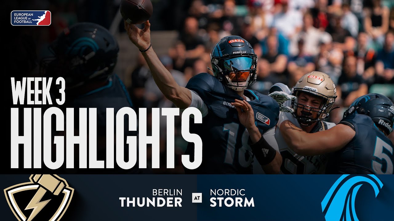 Berlin Thunder @ Nordic Storm - Highlights | Week 3 | Season 2025