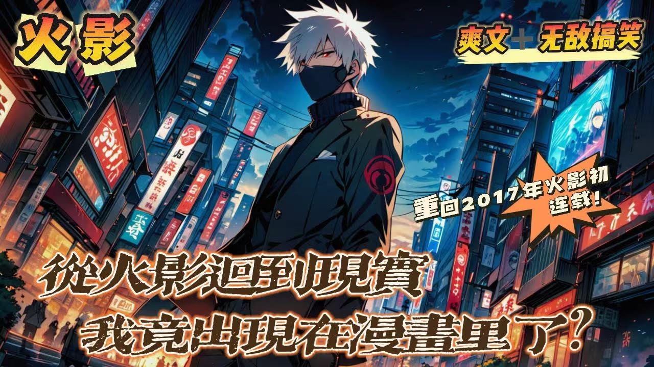 🔥《從火影回到現實，我竟出現在漫畫裏了？》💥第1-150話：穿越到火影世界後，禹小白成為了一名木葉暗部，但一場戰鬥竟讓他回到了現實世界！而且還出現在2017年剛開始連載的火影裏！