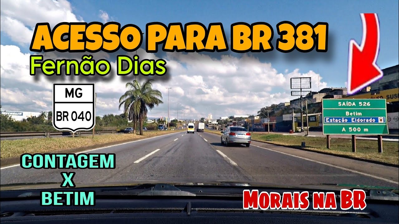 VIAGEM DE CARRO AO NORDESTE - Anel Viário Contagem X Betim (EP16)