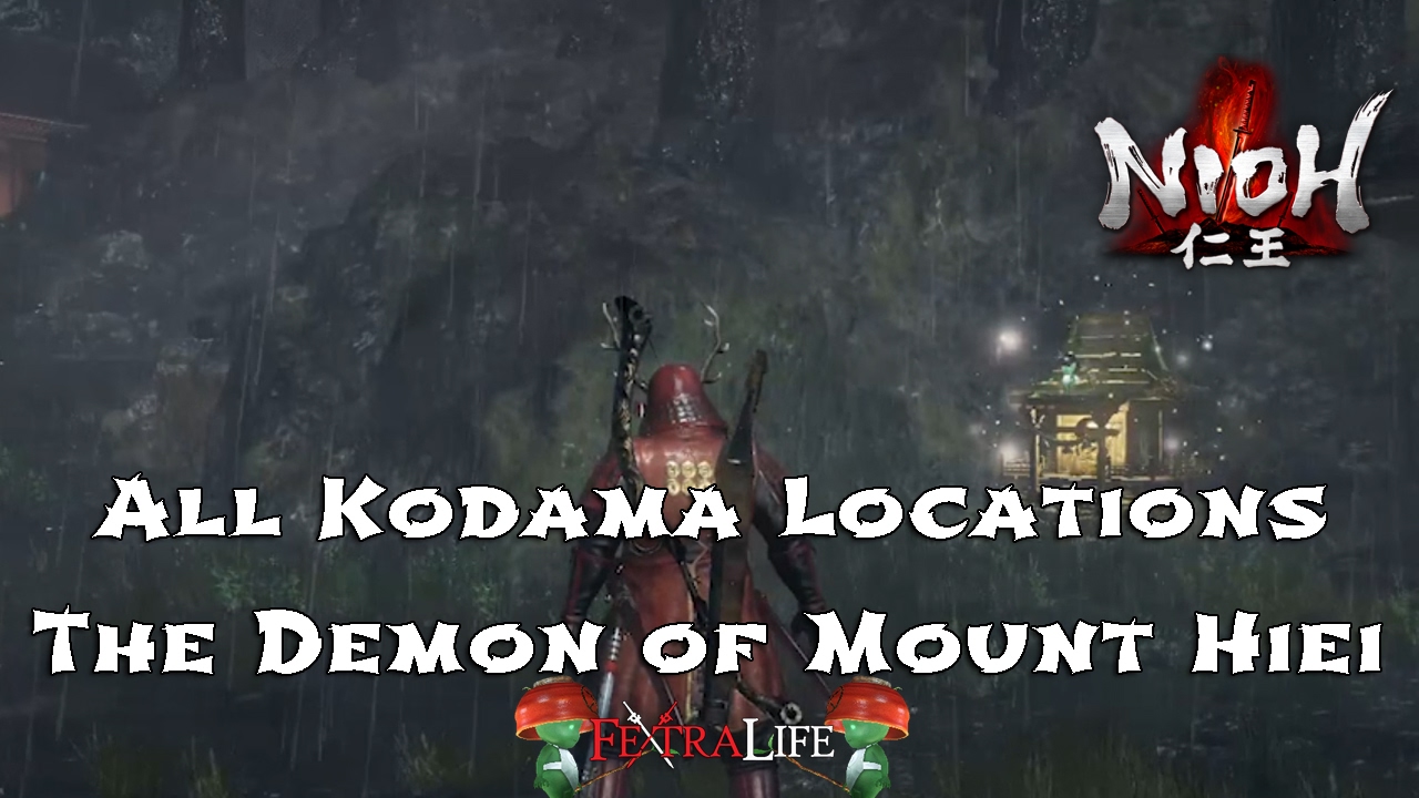 All Kodama Locations The Demon of Mount Hiei (Nioh)