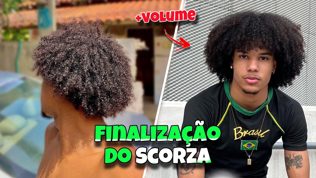 A MELHOR FINALIZAÇÃO PARA CRESPOS/CACHEADOS (FINALIZAÇÃO DO SCORZA) DEFINIÇÃO+ VOLUME