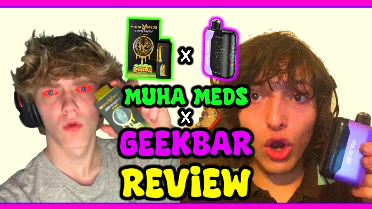 GeekBar Pulse X vs Muha Meds 2G Disposable 🍏🍊 | Full Flavor Review!