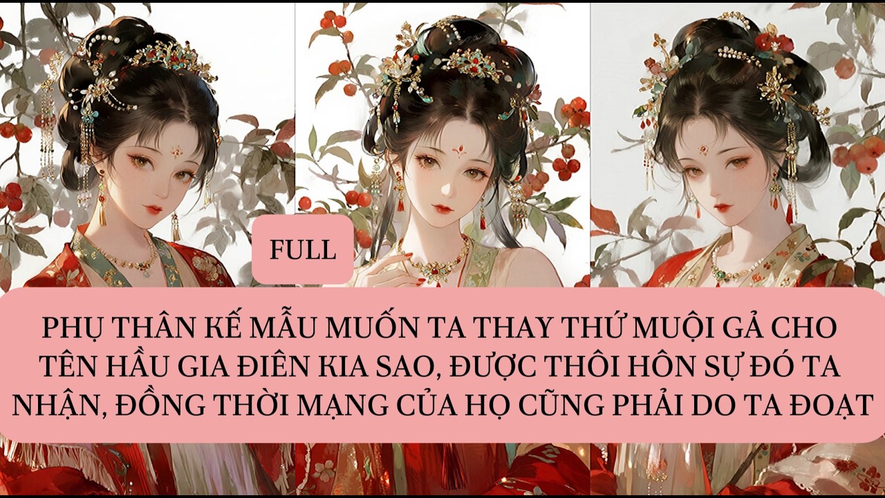 PHỤ THÂN KẾ MẪU MUỐN TA THAY THỨ MUỘI GẢ CHO TÊN HẦU GIA ĐIÊN KIA SAO, ĐƯỢC THÔI HÔN SỰ ĐÓ TA NHẬN..