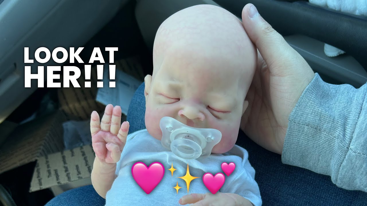 Silicone baby girl box opening! Kimbrydolls