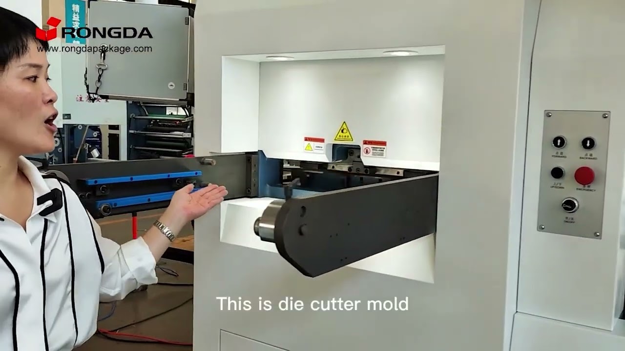 Roll to sheet die cutting machine