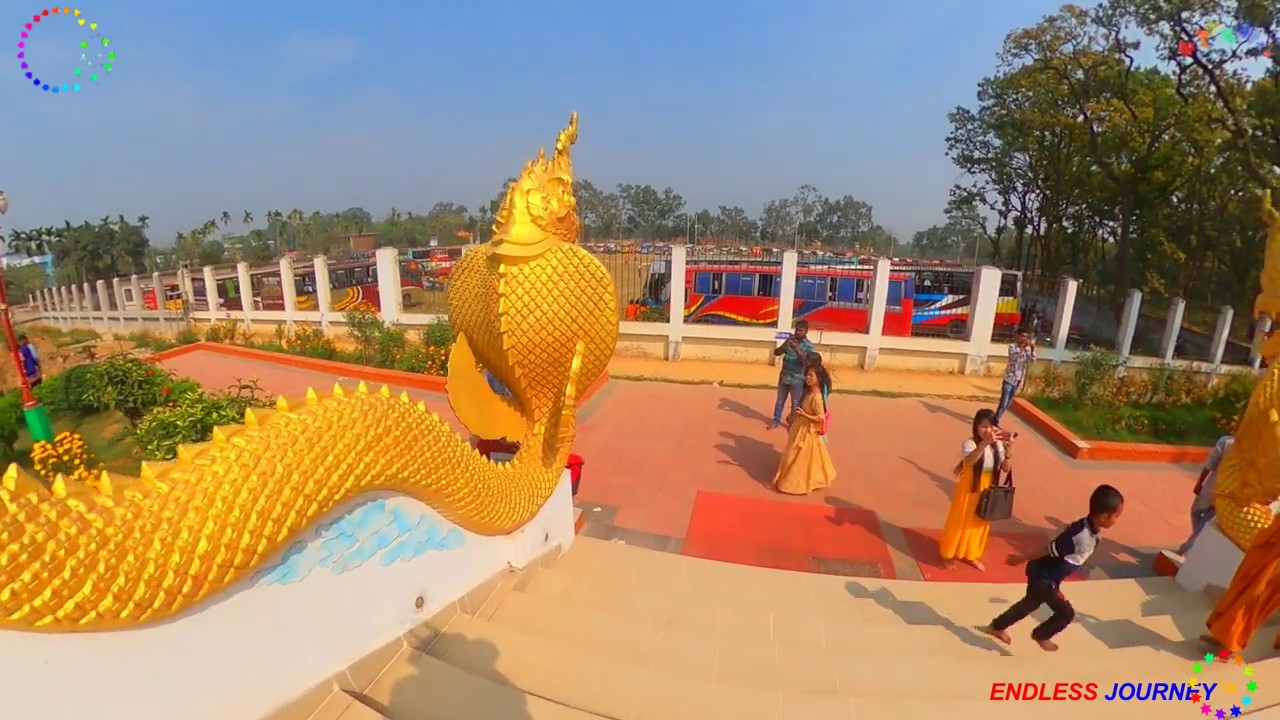 কুমিল্লায় ৭ম শতাব্দীর পুনর্নির্মিত বৌদ্ধ মন্দির 7th Century  Buddhist Temple  in Bangladesh 🇧🇩