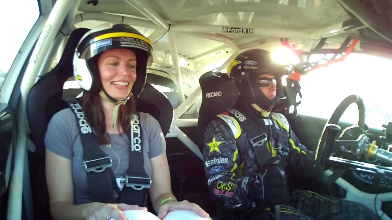 My Ride-Along in a Rallycross Car with Tanner Foust