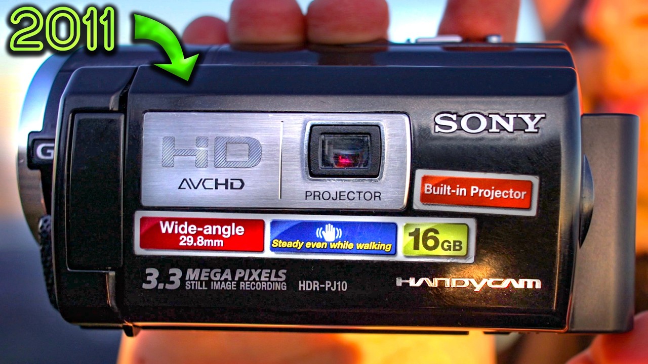 Sony HandyCam HDR-PJ10E (Awesome for Home Movies)