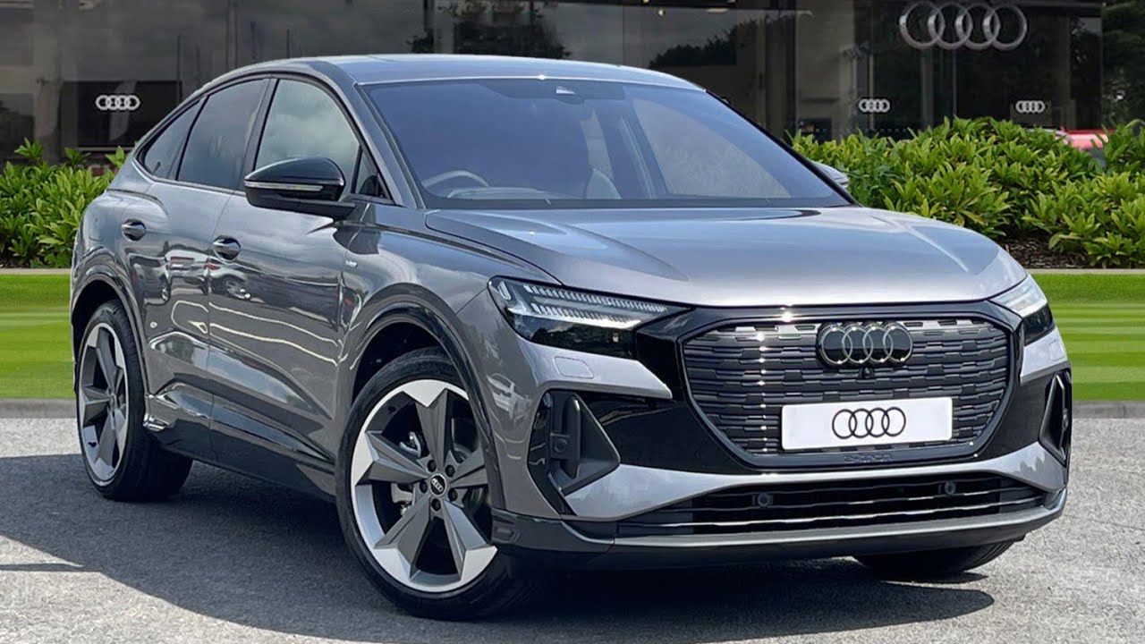 Brand New Audi Q4 e-tron 55 Black Edition Sportback Auto quattro 5dr 82kWh | Preston Audi