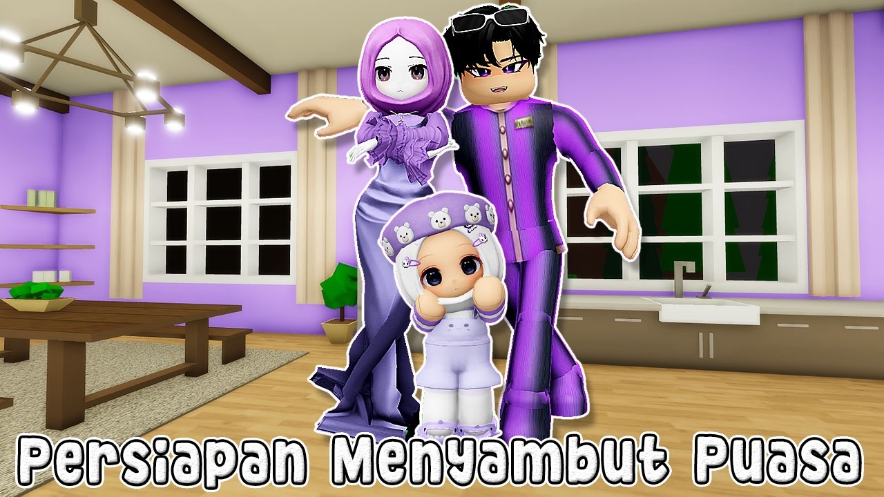 KESIBUKAN MENYAMBUT PUASA ALA BIMALA FAMILY | BROOKHAVEN RP