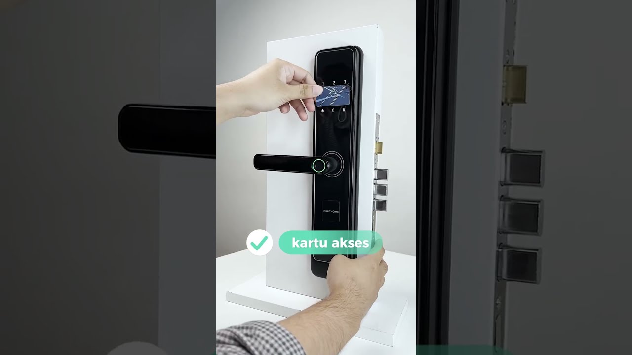 Cara pemasangan TaffHome Smart Door Lock XR24