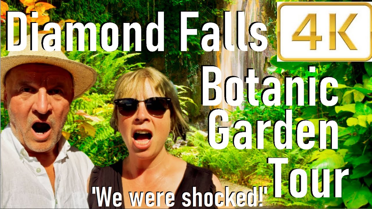 Diamond Falls Botanical Gardens & Mineral Baths Tour, St Lucia, Caribbean, Exotic, Tropical Flowers