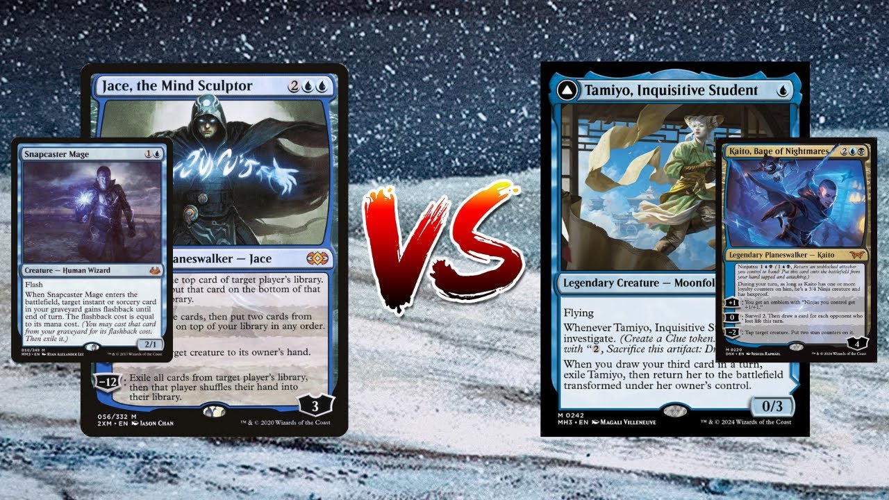 Mtg Legacy Stoneblade Vs Esper Kaito / Tamiyo, Inquisitive Student
