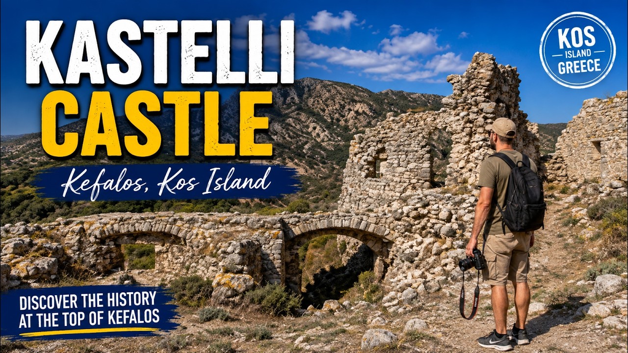 The Kastelli Castle in Kefalos on the island of Kos in Greece