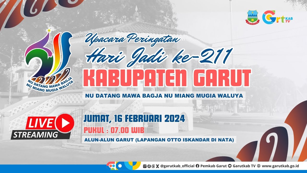 UPACARA PERINGATAN HARI JADI GARUT KE-211