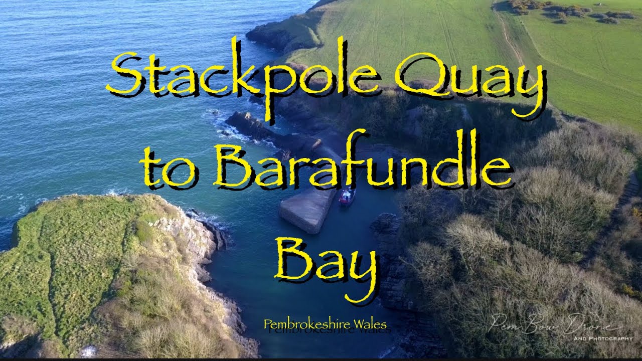 Stackpole Quay to Barafundle Bay Pembrokeshire Wales