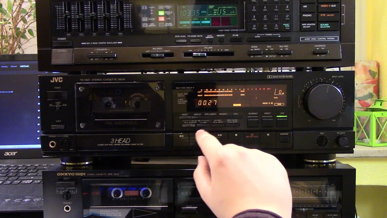 JVC TD-V621 Kassettendeck